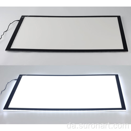 Super slank A2 størrelse akryl LED sporingslys